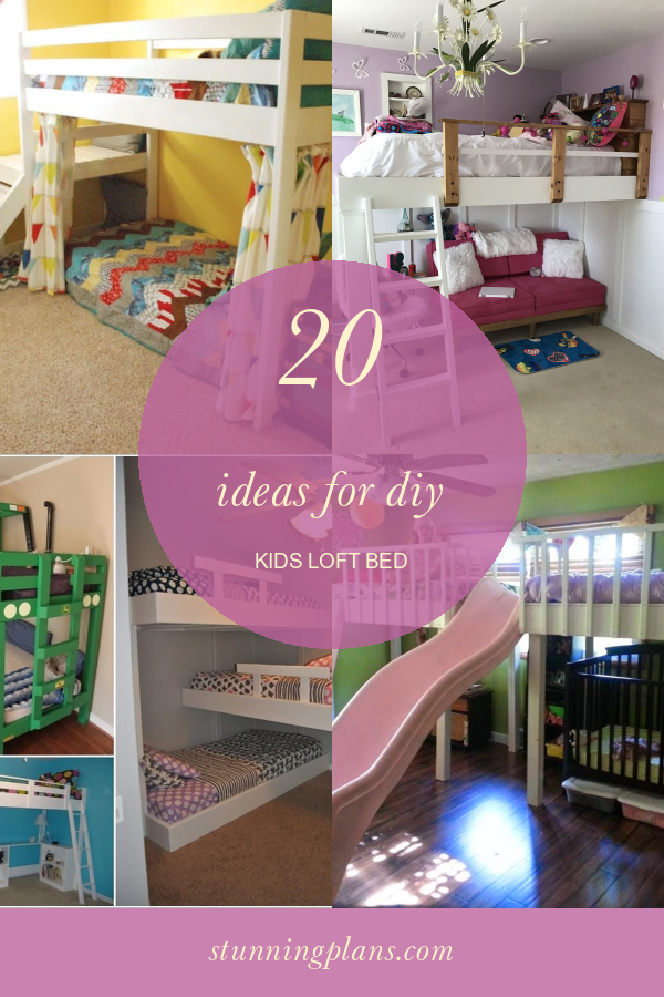 20 Ideas for Diy Kids Loft Bed Home, Family, Style and Art Ideas